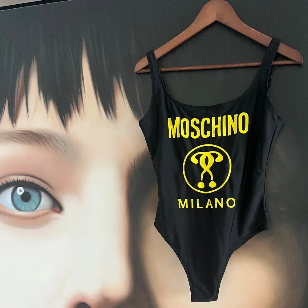 Authentic Moschino one piece swimsuit - Picture 4 of 10